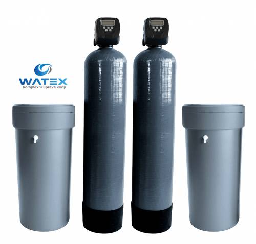 WATEX AL500 DUPLEX změkčovač vody pro bytový dům, průmysl, apod.