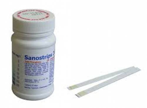 Testovací proužky Sanostrips 200