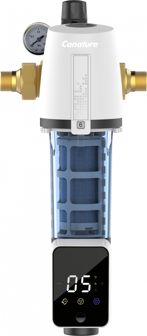 Potrubní filtr WATEX - CPF8 s automatickým proplachem a redukčním ventilem