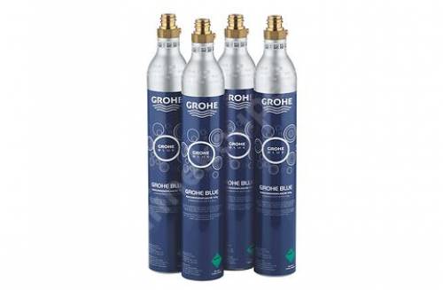 Náhradní tlaková láhev CO2 425g pro filtr Grohe Blue (set 4ks)